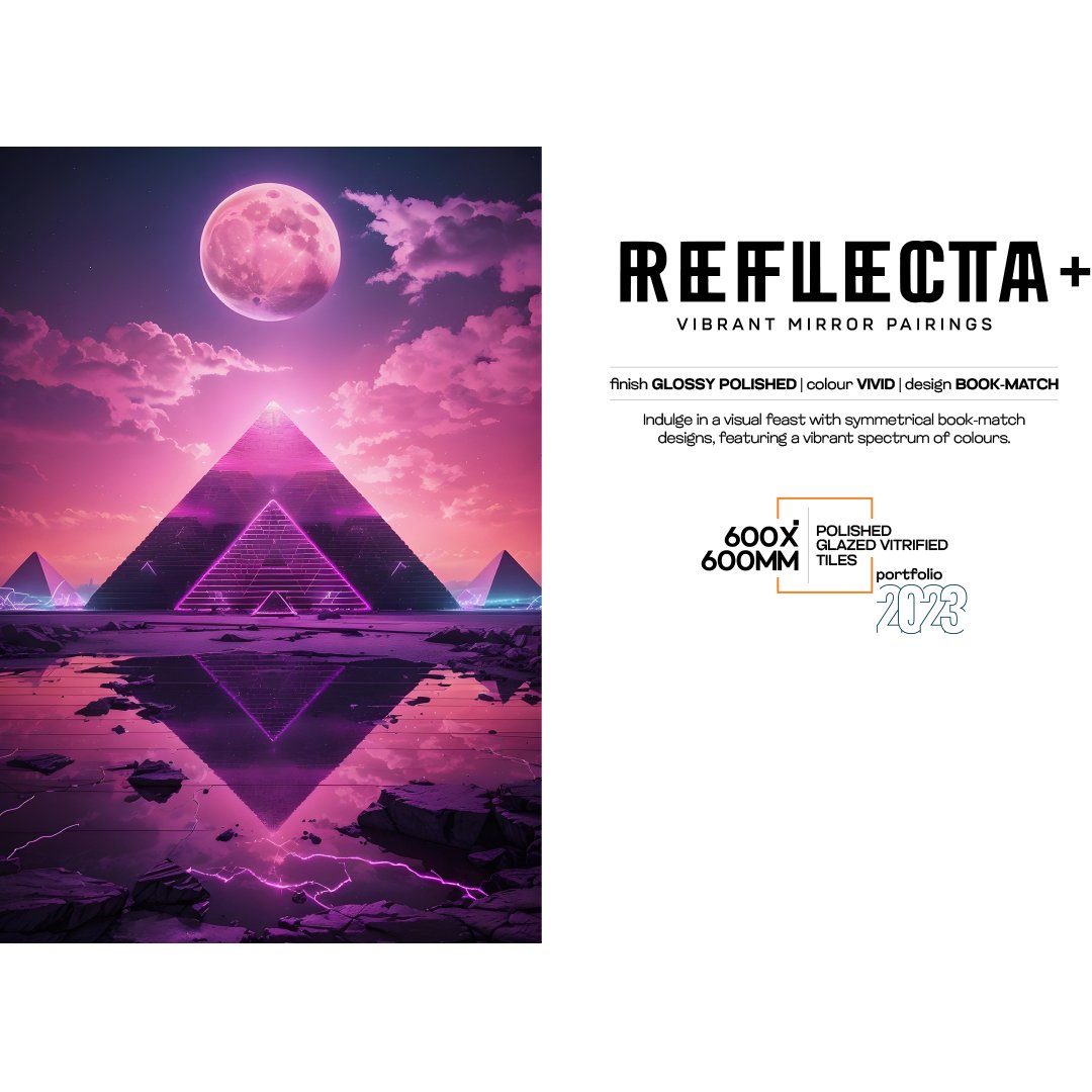 Reflecta+ (Glossy Vivid Book-Match)