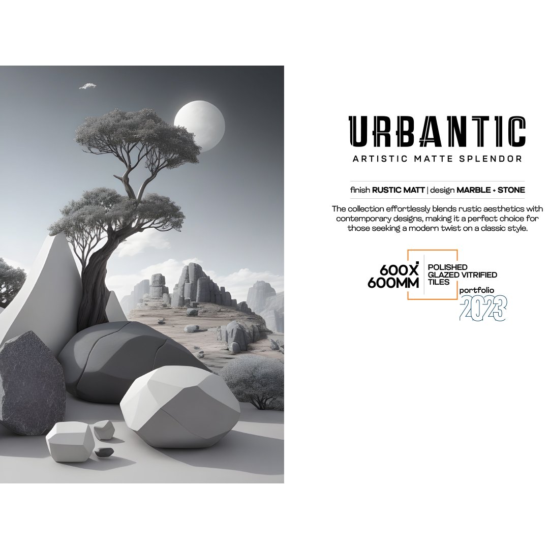 Urbantic (Rustic Matt Marble+Stone)